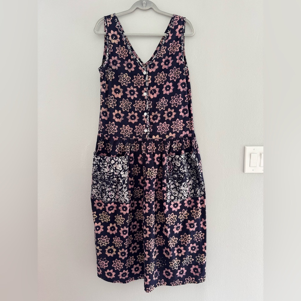 JR’S 100/% cotton vtg floral dress size Small